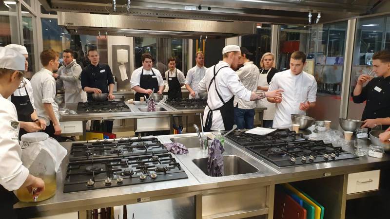 In de keuken bij Cas Spijkers Academie Nijmegen