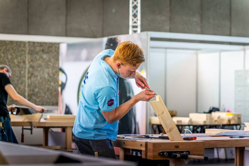 Gemaakt tijdens Skills Heroes, de nationale vakwedstrijden voor mbo-studenten.