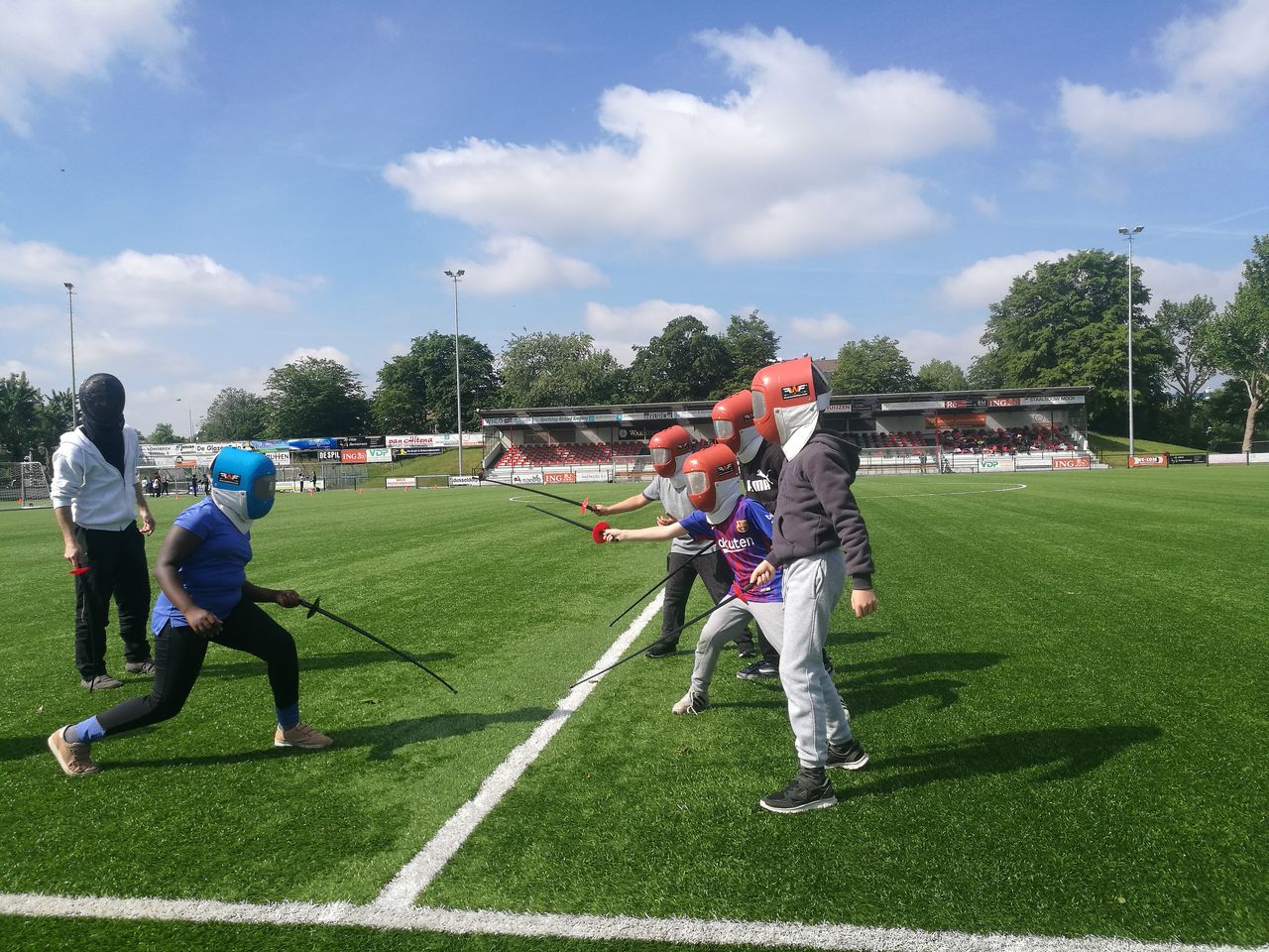 Studenten Sport en Bewegen brengen sport in de wijk met Quick Games