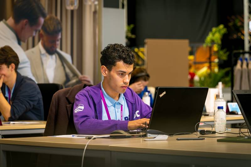 Gemaakt tijdens Skills Heroes, de nationale vakwedstrijden voor mbo-studenten.